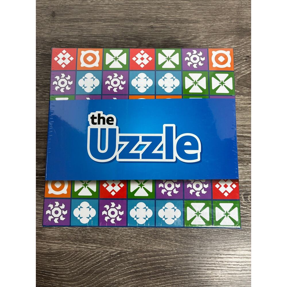 The Uzzle Board Game, Family Block Puzzle for Children & Adults NEW Sealed